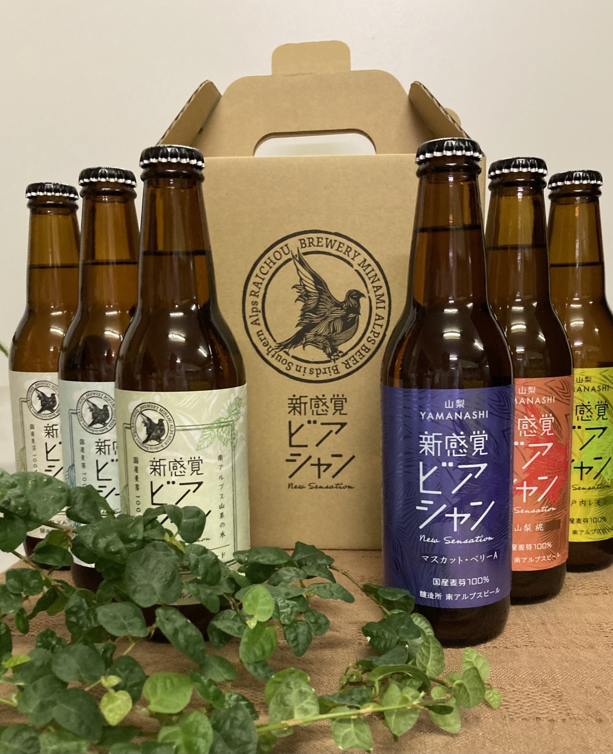 ビアシャン　家飲みフルーツ&ホップ　6本セット（価格は送料込みです）